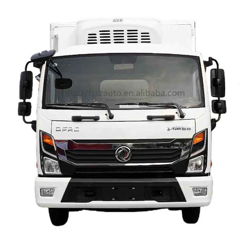 High Quality Dongfeng 4x2 Refrigerated Cold Room Van Freezing Truck 1.5Ton Refrigerated Truck Meat Transport Refrigerated Truck