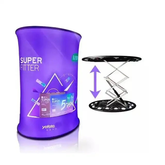 Custom Pop up Counter Foldable Trade Show Aluminum Trade Show Table Display Stand Pop up Booth Table Bar Counter