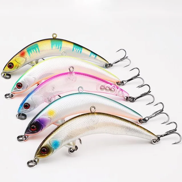 bream fishing surface lures MONSTERBASS Bull Nose Guntersville Craw 2X Strong Bream Hand Carved Three Inch