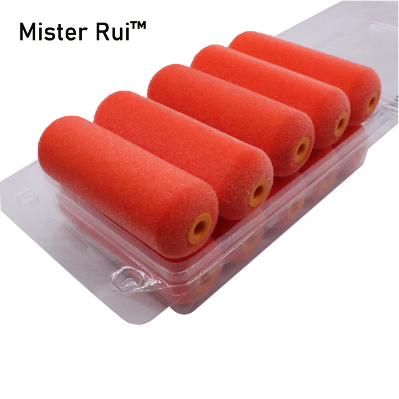 Mister Rui Foam Paint Roller, 10PCs, 4 Inch Foam Paint Roller