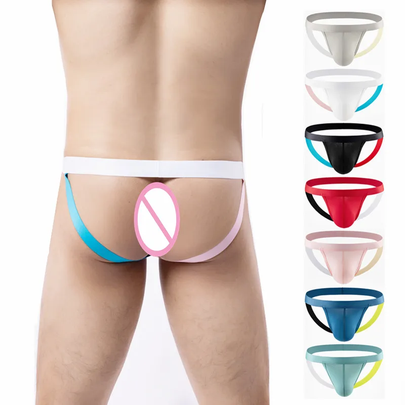 Soft intimo gay con retro aperto per il comfort
