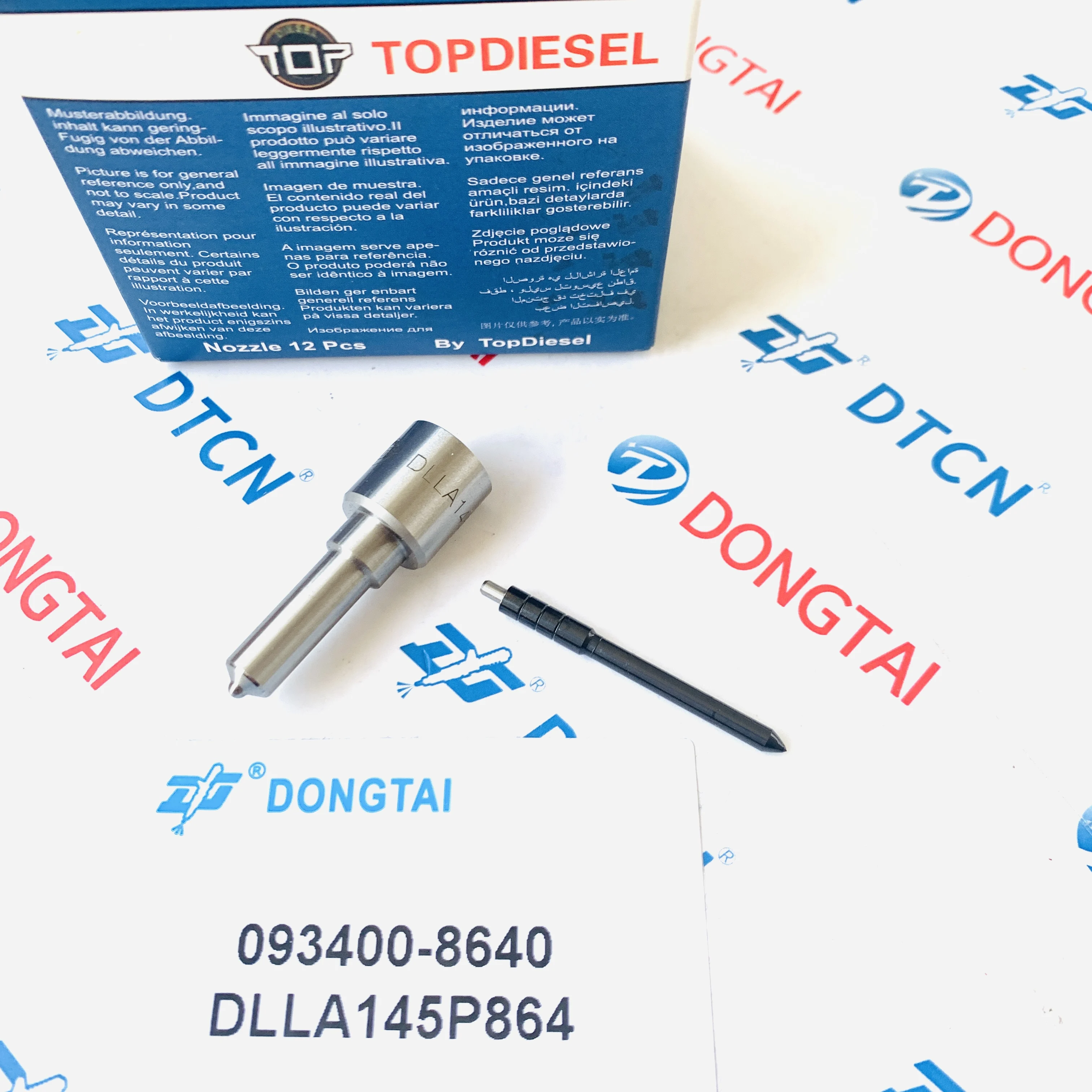 Topdiesel Common Rail Nozzle DLLA145P864 for Injector 095000-5931