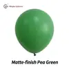 Verde pisello con finitura opaca