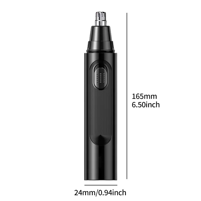 Durable Rechargeable Portable Four-in-One Nose Hair Trimmer Set Electric Push Shear for Home Salon RV Use Made Quality Plastic details