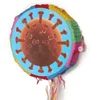 Blue background virus