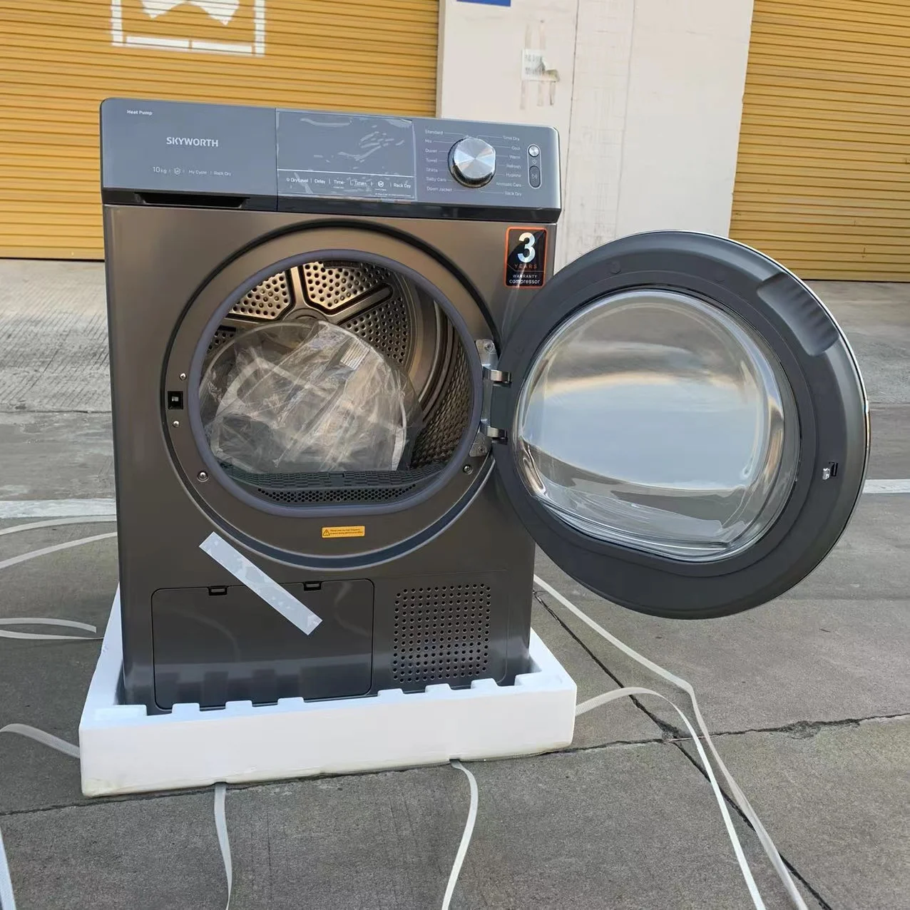 Household Clothes Dryer Machine Front Loading Tumble Dryer Heat Pump