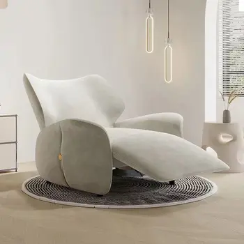 Single Sofa Chair Lazy Leisure Living Room Light Luxury Designer Creative Electric Space Capsule Multifunctional Lunch Lounge