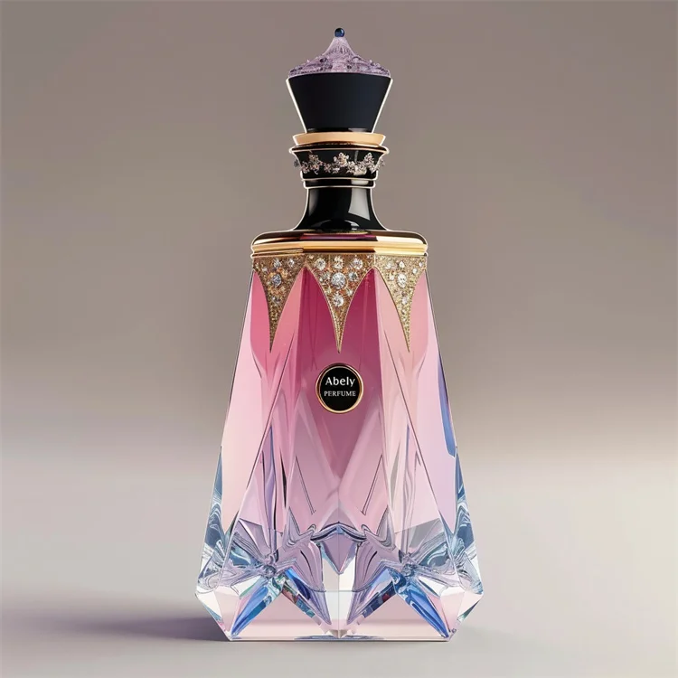 香水ドバイ50Mlメンズ香水サンプル100Ml空のガラス楕円形の高級香水瓶