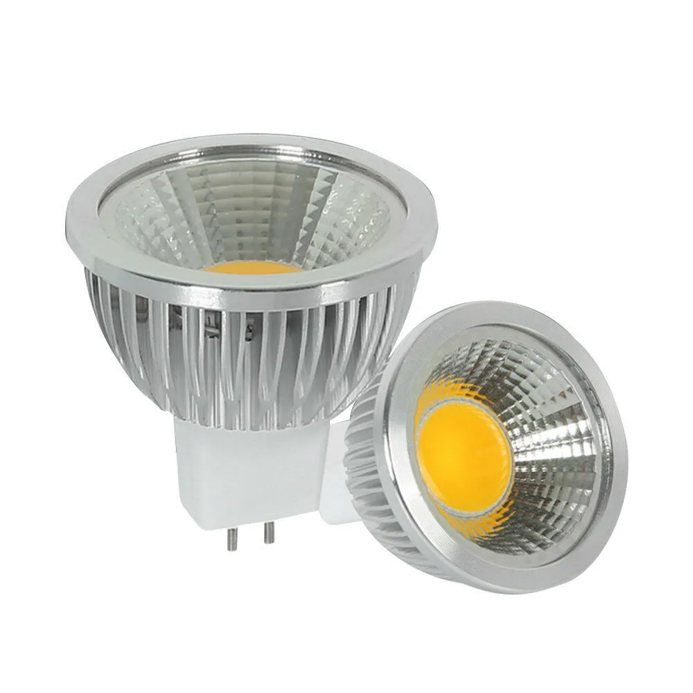 Dimmable LED Spotlight Bulb GU10 MR16 6W 9W 12W 15W COB Lamp LED Bulb 