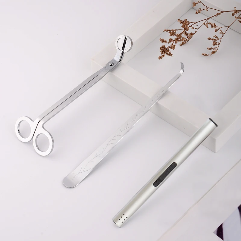 Customized Engraved Candle Accessories Tool Wick Dipper Lighter Candle