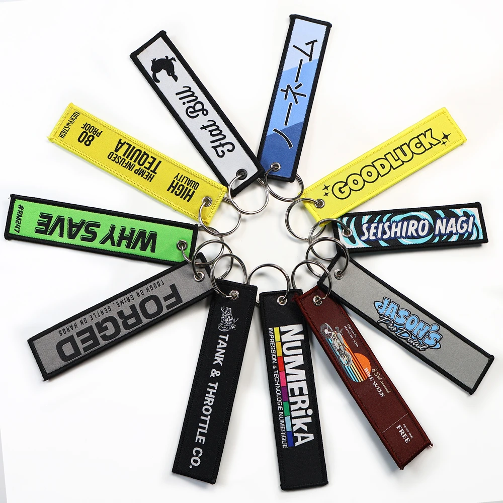 Panic Buying China Keychains Custom Design China Keychain Custom Logo Personalized Cloth Keychains With Original Carabine