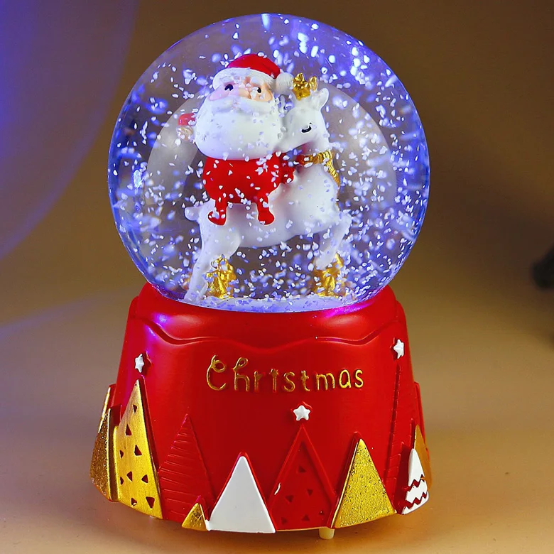 Inflatable Snow Globe Custom Glitter Snow Globes Christmas Snowman Santa Water Globe Kit