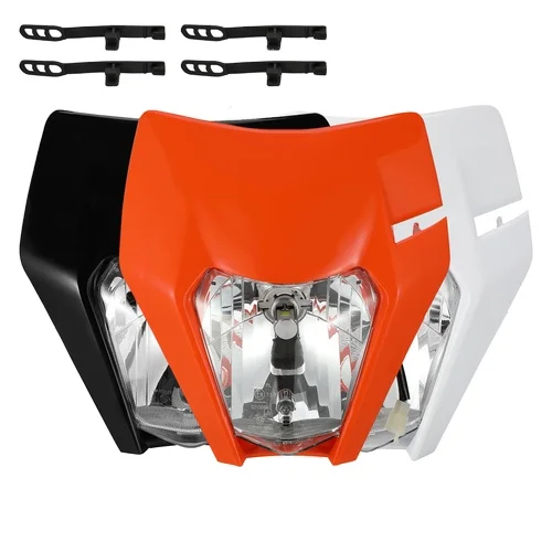 For KTM Headlight EXC EXCF XC XCF XCW XCFW SX SXF Motocross Pit Dirt Bike Parts Motorcycle Universal Headlight