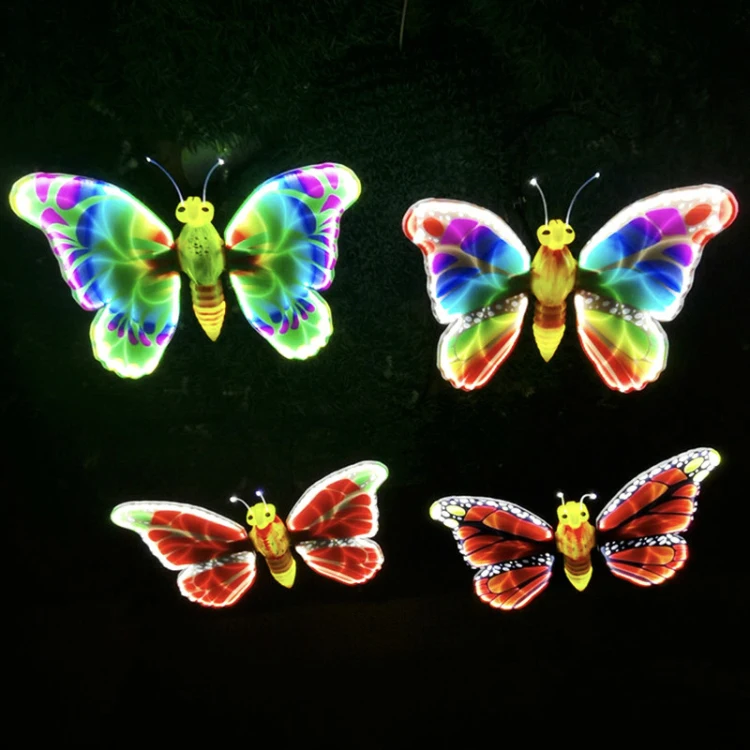 Dynamic Butterfly Lamp - Luminous Flap Wings Night Light for