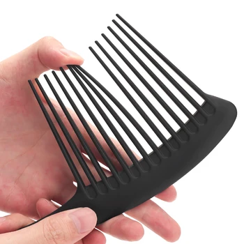 Salon Hair Styling Men's Oil Head Back Comb Wide Tooth Styling Fluffy High Texture Comb