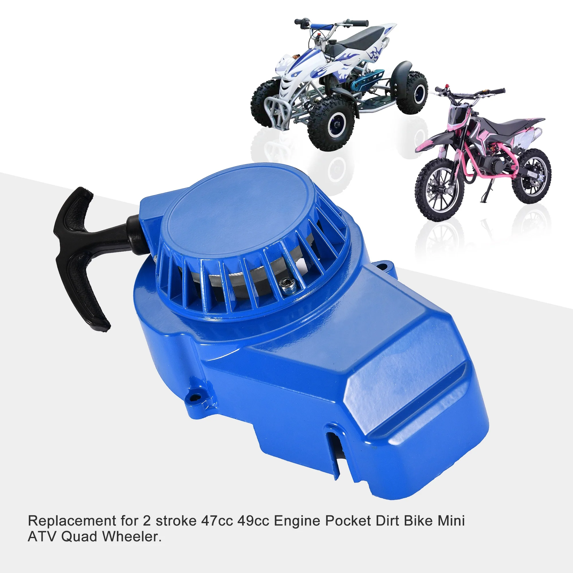 1パック、2ストローク空冷47cc 49ccアルミクラッチパッドスプリング 