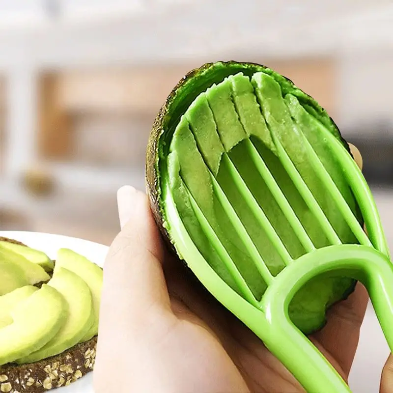 Avocado Cutter Slicer Tool, Fresh Salad Fruits Slicer & Cutter