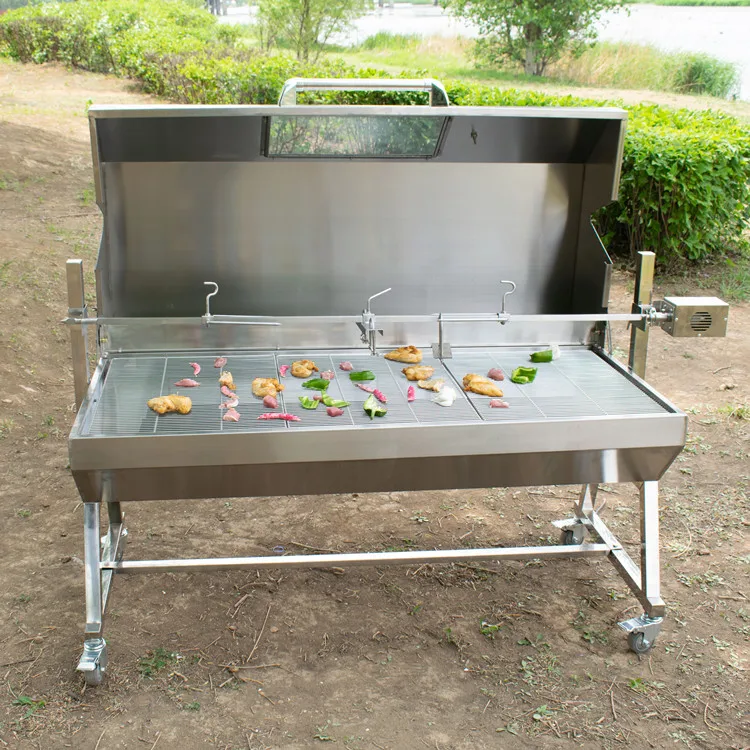 HDL2B New Hot Selling Style BBQ Smoker BBQ Charcoal Grill Motor BBQ Grill