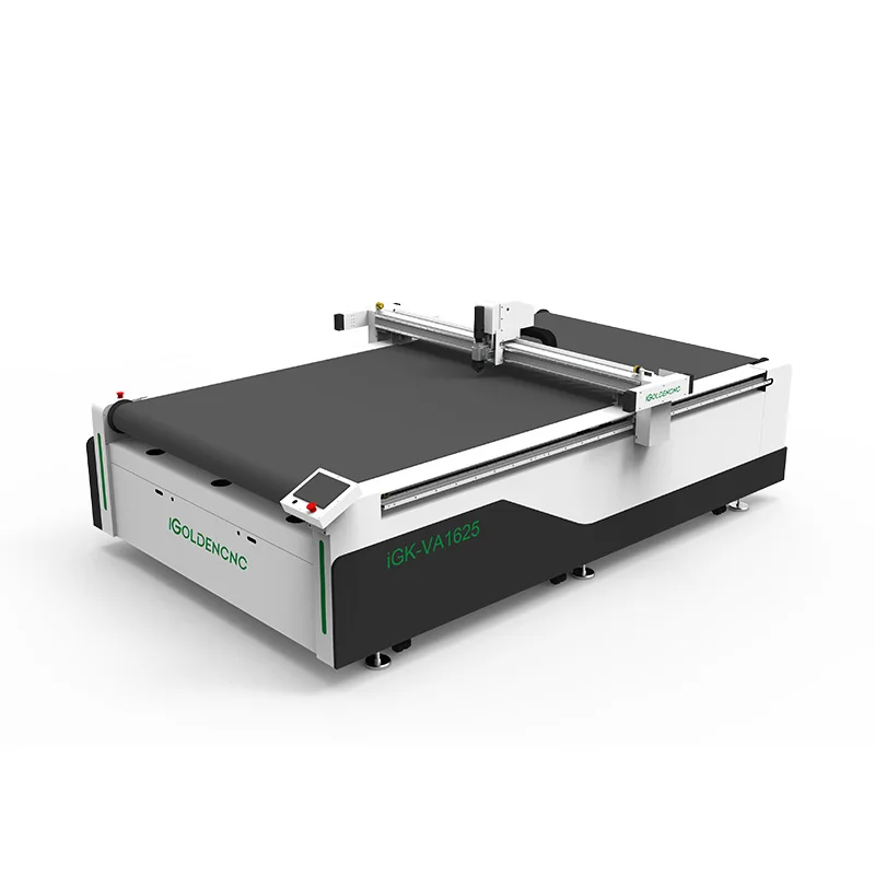 Plastic Foam PP Cnc Oscillating Knife Cutting Machine Corrugated Cardboard Self-adhesive Carton Box Foam Cutter