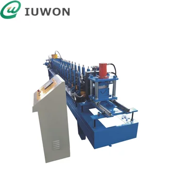 Garage Door L Profile Triangle Guardrail Roll Forming Machine - Buy L ...