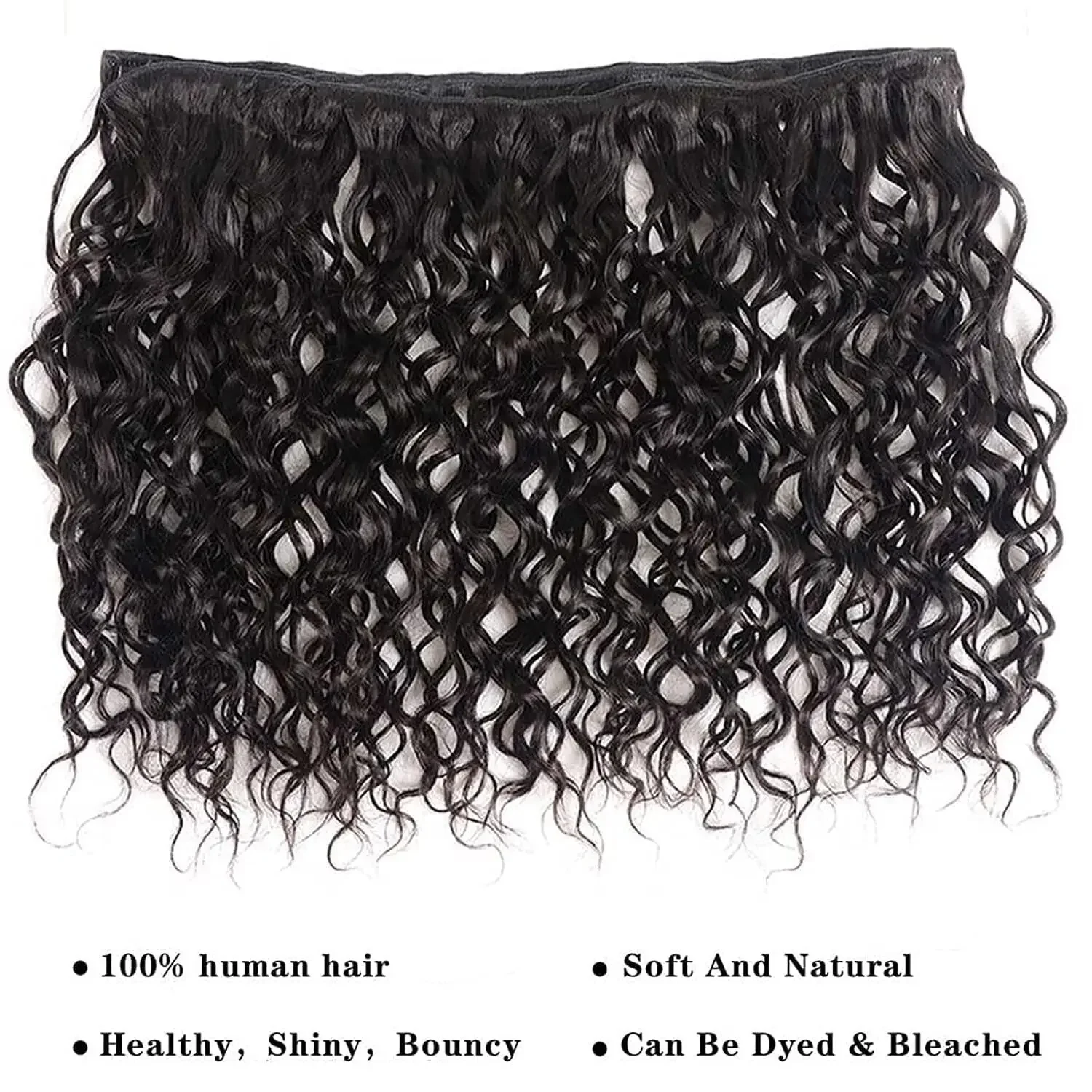 Deep Wave Brazilian Virgin Human Hair Extensions Wet And Wavy Curly Bundles_voghion.com