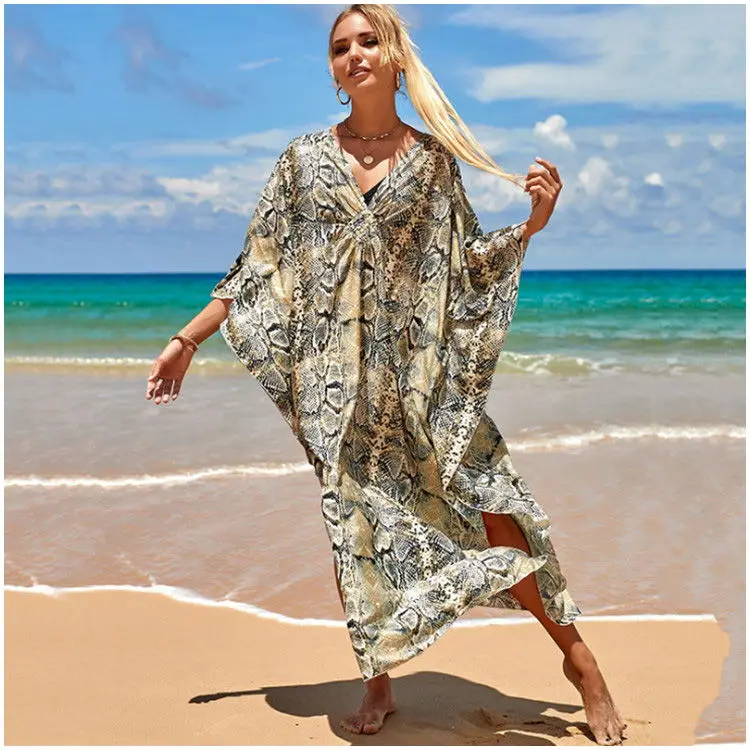 Kaftan Kimono De Playa Mujer Kimono Playero Para Mujer, Túnica Con