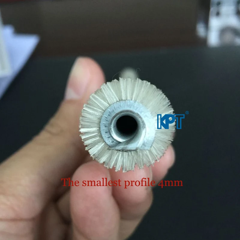 Computer System Control Full Automatic Outside Disk Spiral Brushes Producing Machine