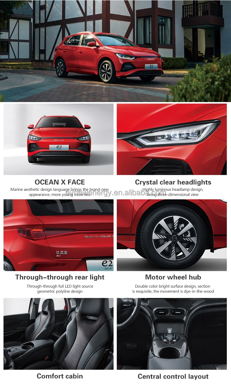 New Elektromobil Byd E2 E 2 Ev Car Electric Car Bud E2 405km Range Byd