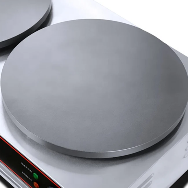 Commercial Restaurant Stainless Steel Crepe Maker Single Plate Pancake