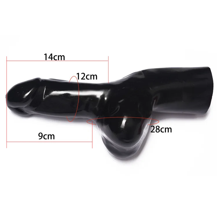shein sexspielzeug Toylie Latex Penishülle Anatomisch Mit Rollrand – Verschiedene Farben  Wählbar main image 1
