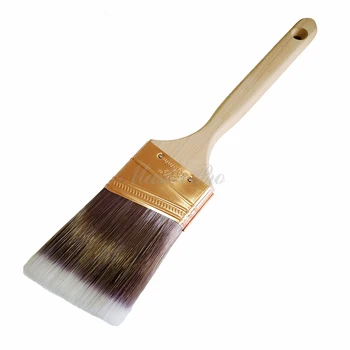 Master M11002 Premium Grad House Interior Angle SASH Nylon/Poly Bristle Wood Handle Perfect 2.5 Inch Paint Brush