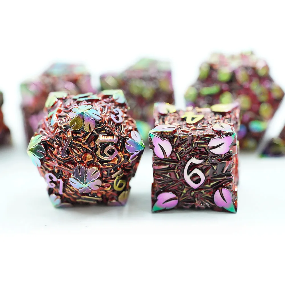Venta al por mayor Regalos Promocionales Nuevos Dados de Metal para Juegos DND