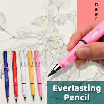 Black Technology No Sharpening Pencils No Ink Students Positive Pencils HB Sketches Not Easy To Break Pencils Gift