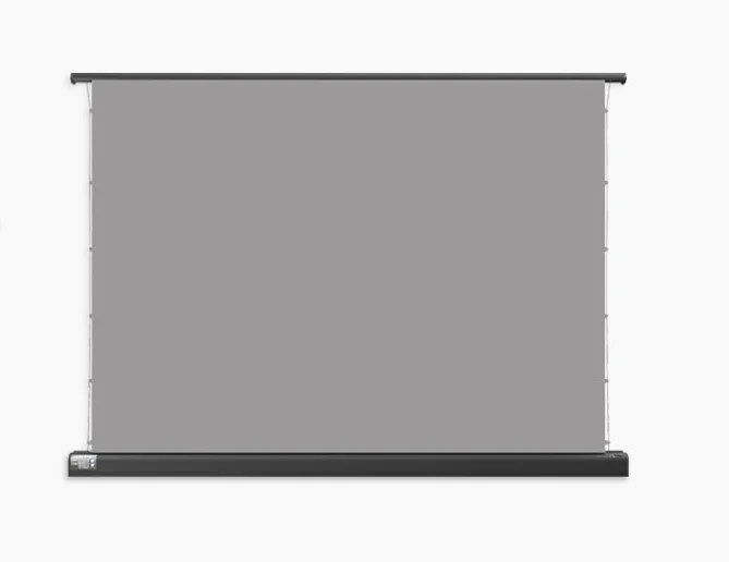 100 Inch Motorized Electric Floor Rising Screen For Ust Projector Alr Pet Crystal Ust Floor