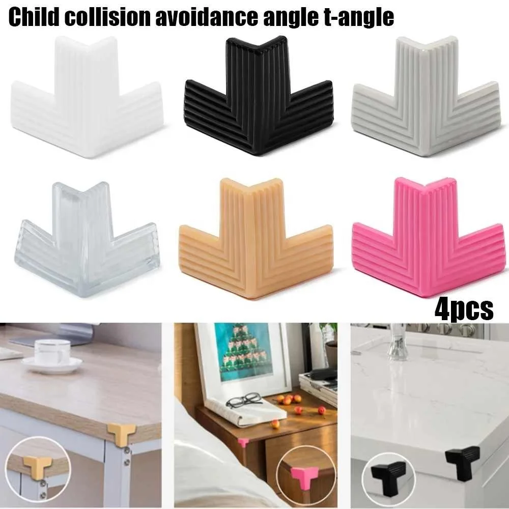 Cheap 4Pcs Soft Baby Desk Safety Edge Protection Table Corner