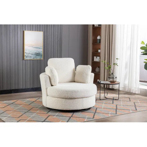 Semi-rotating sofa 3 pillows 360-degree rotating round  furniture sofa set new sofa for sale furniture living room