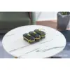 Luxury Green Gold Iron Frame Three-Compartment Style