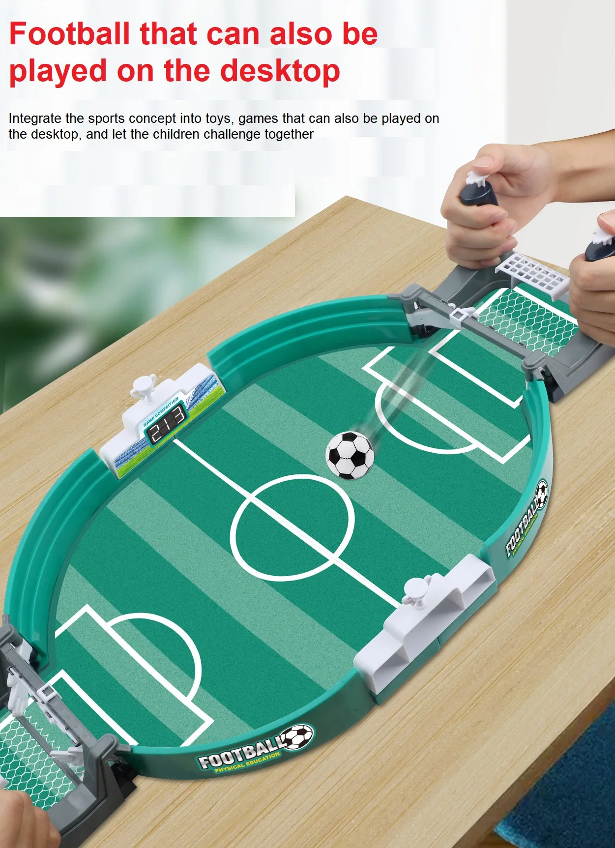 Most Popular Mini Table Top Baby Foot Foosball Soccer Table Game For