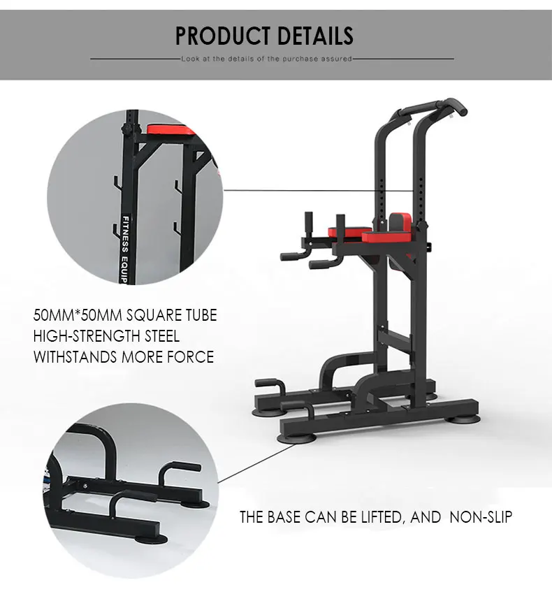 Home Use Adjustable Multi-function Strength Fitness Power Tower Pull Up 