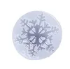 #4 Snowflake DIY Resin Silicone Keychain Mold