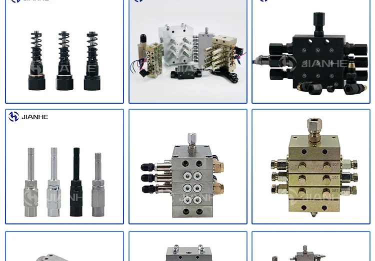 Grease Lubrication Manifold Block Grease Lubricant Metering Device