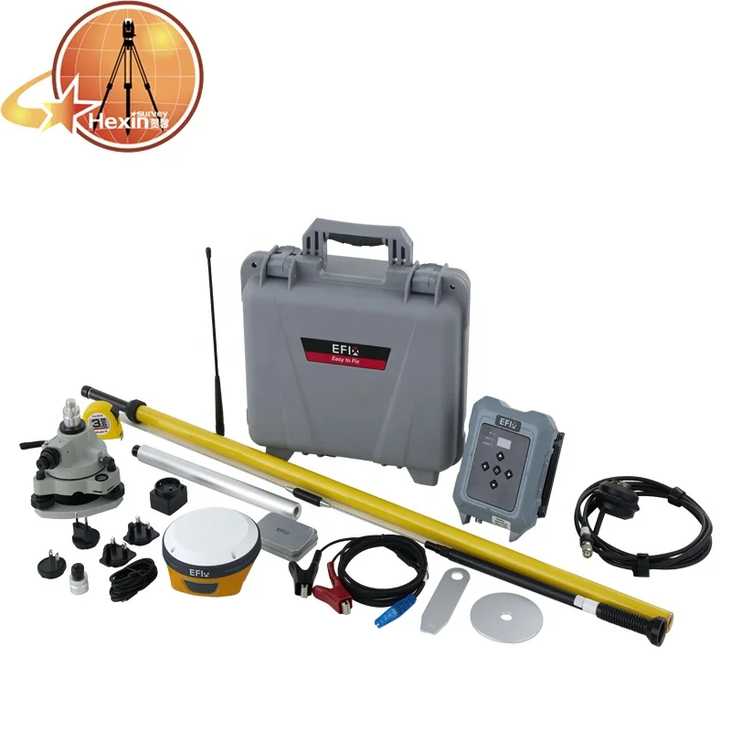 High Precision EFIX C3 C5 GNSS RTK Surveying Equipment 6800 MAh Battery GPS RTK Module Working Time 15h GNSS Receiver