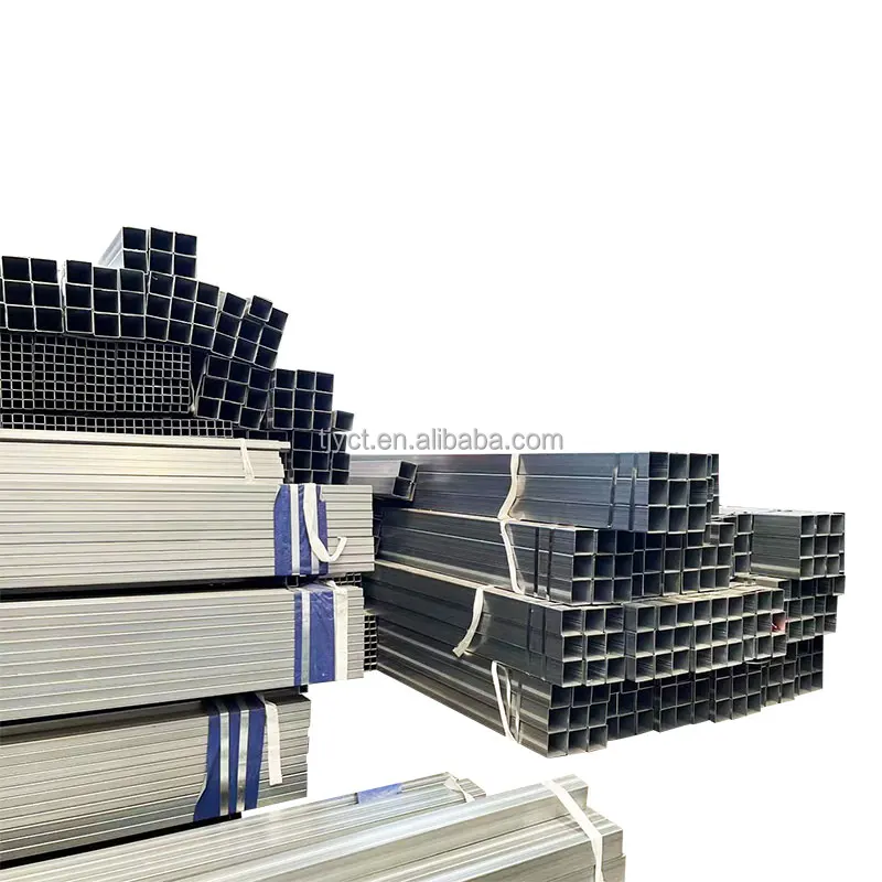 ASTM A500 Pre-Galvanised Pipes Hot Dipped Galvanized Square