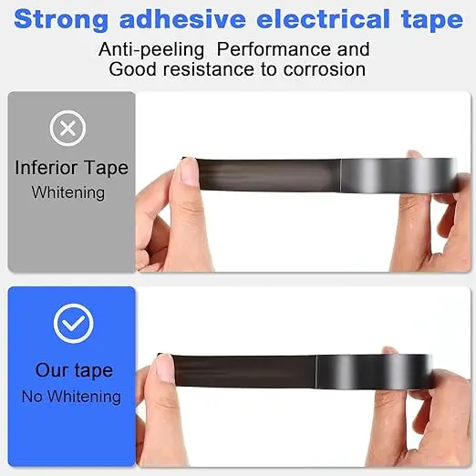 Custom PVC Tape Cheap Price Customized Waterproof Adhesive High Voltage Resistant PVC Electrical Insulating Tape