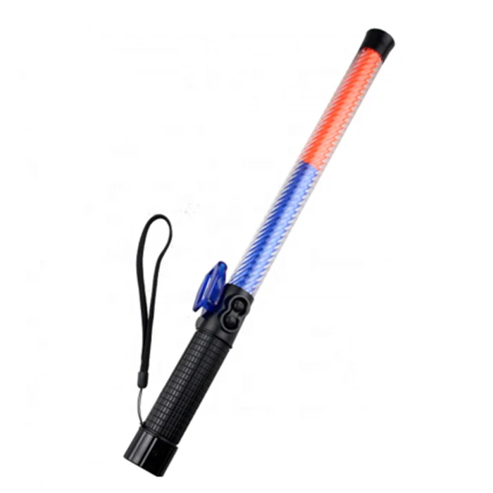 Safety Control Magnet Multifunction 3xaa Blue Red LEDs Light Wand Traffic Beacon for sale online 