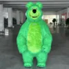 dark green and green