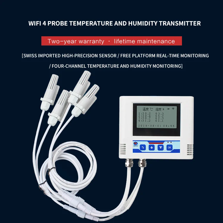 Best WiFi Temperature Humidity Sensor for Monitor Remotely - Renke