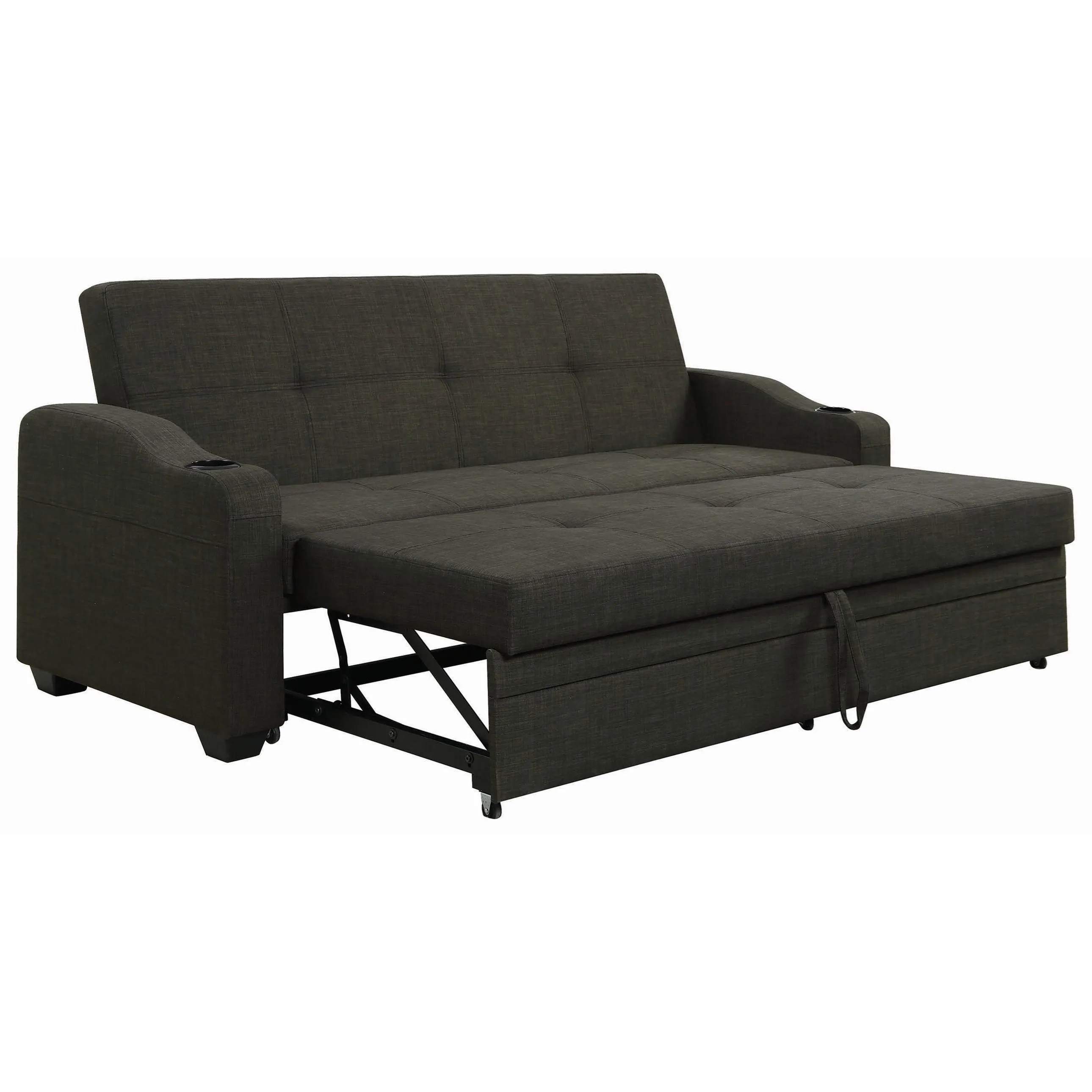 Sofa Bed Mechanism System Pull up Bracket Hinges  Parallel Storage Rack Sliding and Lifting Pull Out Folding Sofa Bed