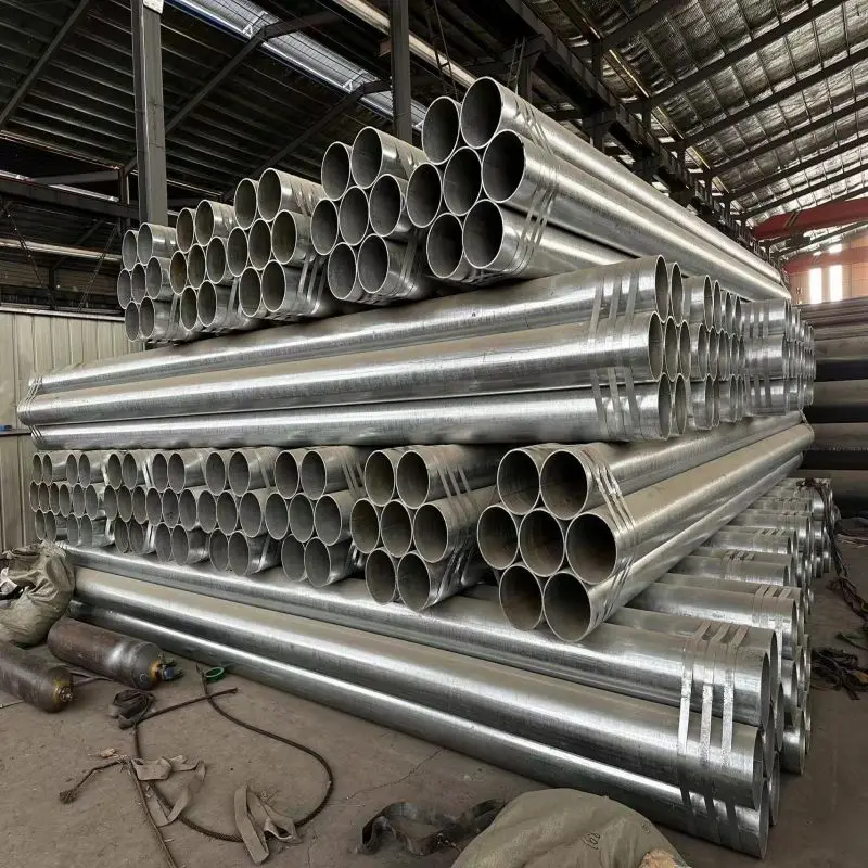 API 5L X42 X52 X56 X60 X70 Large Diameter SSAW Spiral Steel Pipe Piles round Section GS Certified for Water Oil Gas Applications