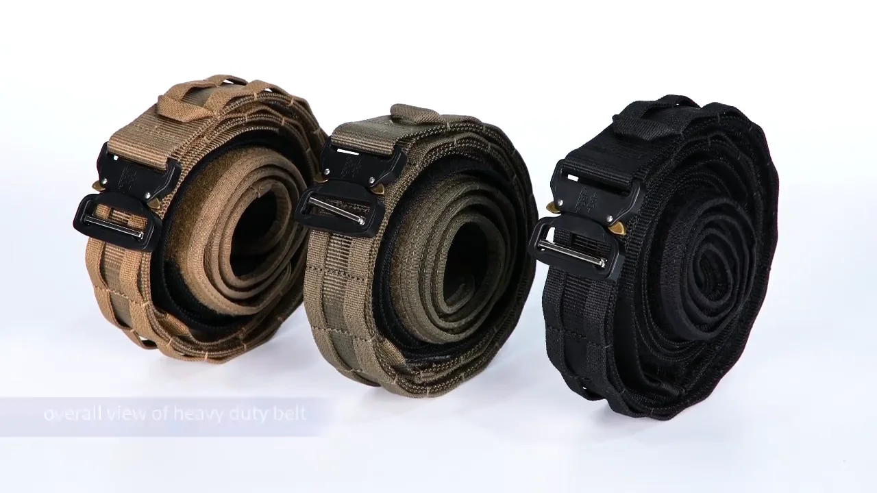 Gag Nylon bing Molle Outdoor Security Guard Heavy Duty Tactical Belts Buy Tactical Belt